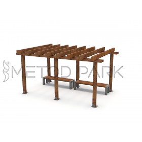 32 PB Ahşap Pergola